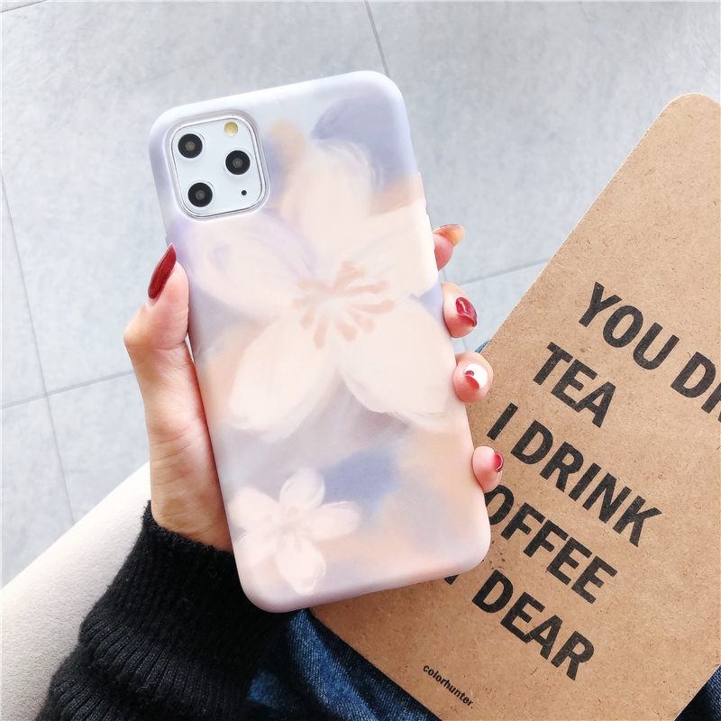 Ốp lưng iphone chống bẩn hoa pháp 5/5s/6/6plus/6s/6splus/7/7plus/8/8plus/x/xr/xs/11/12/pro/max/plus/promax - Awifi C2-1 | BigBuy360 - bigbuy360.vn