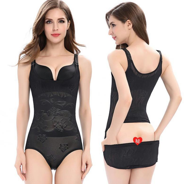 XẢ Áo gen liền quần định hình giúp nâng ngực, thon gọn vòng eo