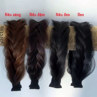 (NHIỀU SIZE) Bộ Sưu Tập Bờm Tóc Tết - Bờm Tóc Giả Thắt Bím