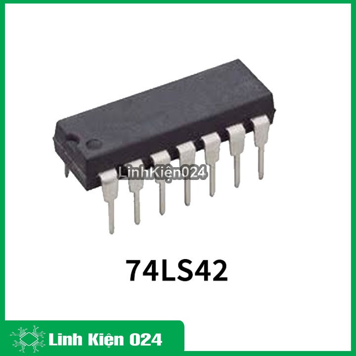 74LS42 BCD to Decimal Decoder DIP16