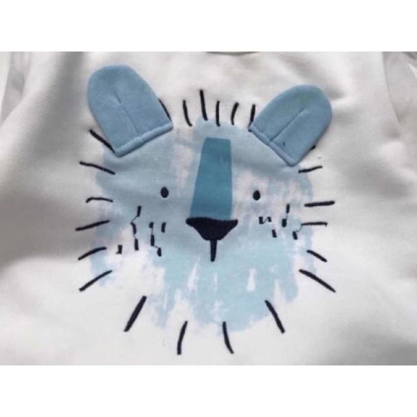 HOT Hot (Deal Khủng) Bộ nỉ Zara hổ trắng 3D 1-5Y (có ảnh thật) k41 Đủ Ri : hot " ` ˇ ..!