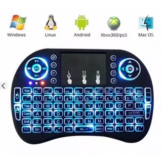 Bàn phím không dây Mini keyboard LED