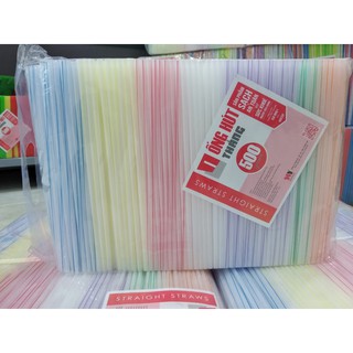 Gói 500gr Ống  hút thẳng phi 5 thương hiệu Thuận Lợi (TUYỆT ĐỐI KHÔNG SỬ DỤNG BỘT ĐÁ VÀ PHẾ)