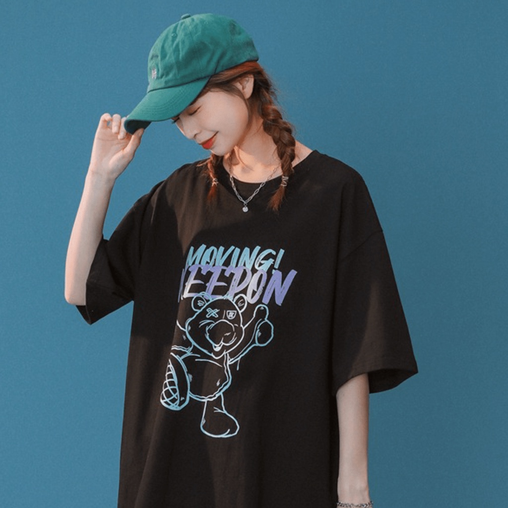 Áo thun oversize Keepon Going (V222)