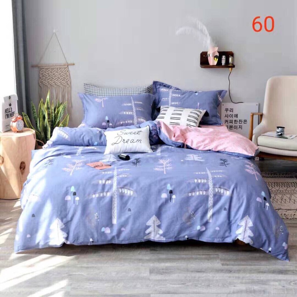 Chọn_bộ_chăn_ga_gối_cotton_100%_lụa_nhập_hàn_quốc