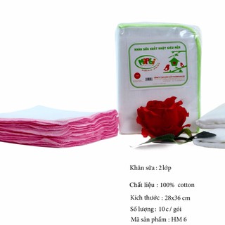 Khăn sữa 2 lớp  Mipbi