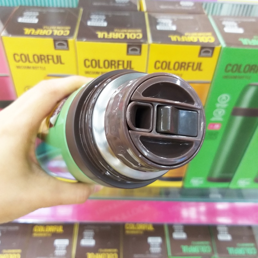 Bình giữ nhiệt Lock&Lock City Vacuum Bottle LHC1448GRN 700ml - Màu xanh lá