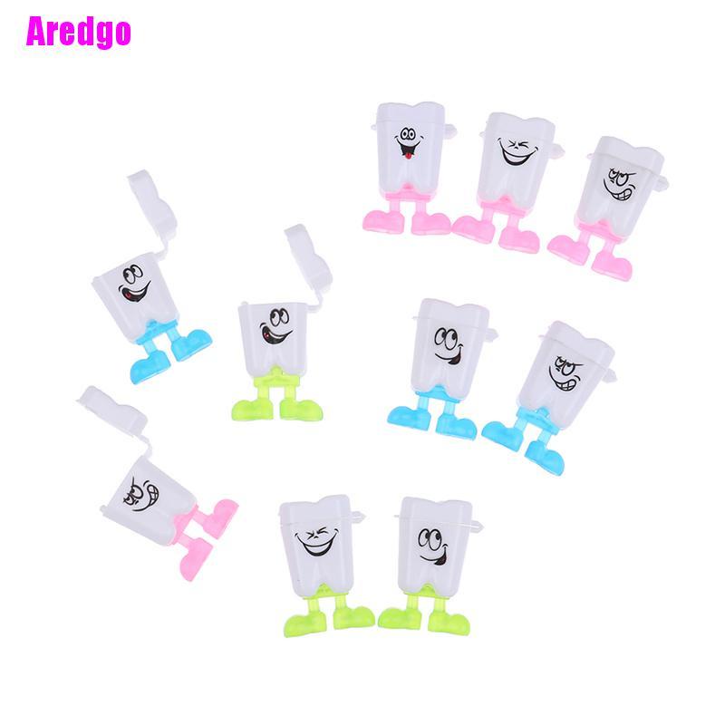 Set 10 hộp đựng răng sữa em bé hình chiếc răng dễ thương