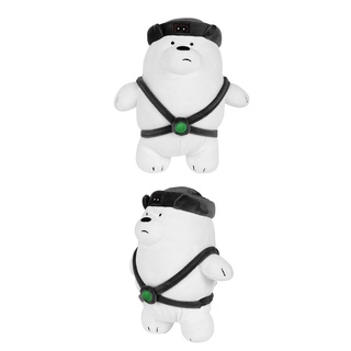 Gấu đồ chơi Miniso Bare Bears Hat Ice Bear