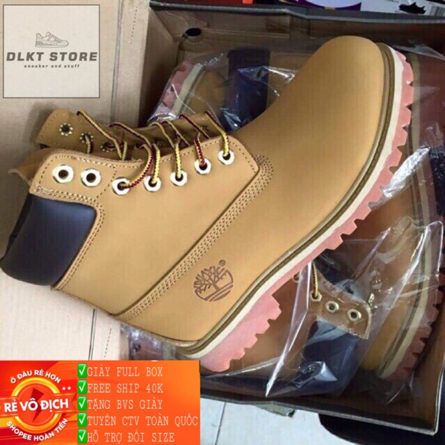 GIÀY THỂ THAO SNEAKER X TIMBER DA LỘN CAO CỔ