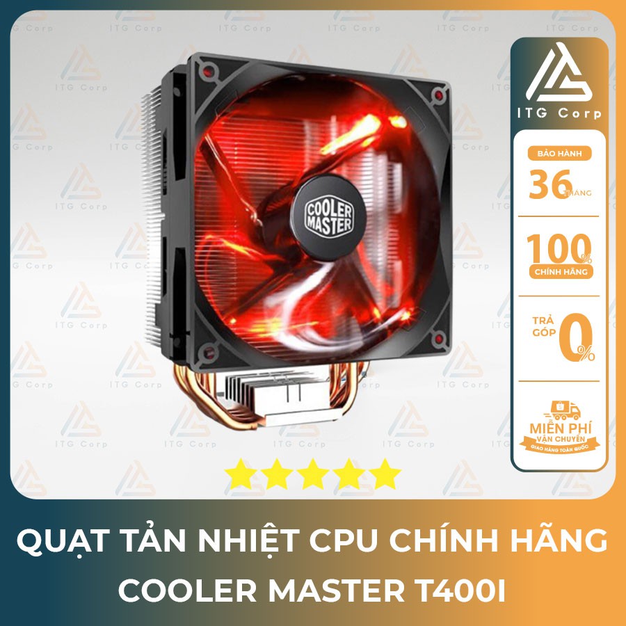 Quạt tản nhiệt khí Cooler Master T400i