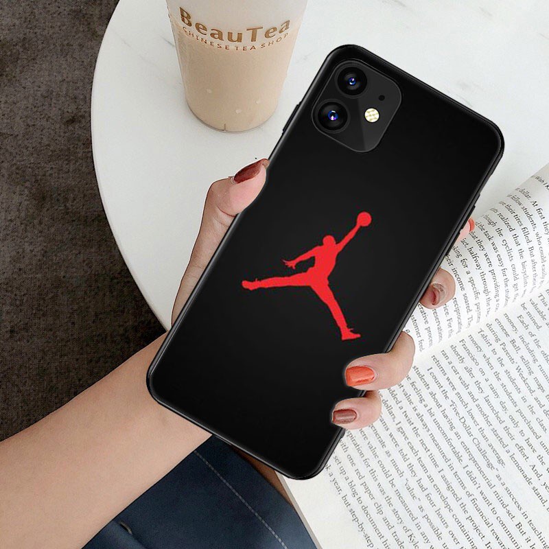 Ốp Điện Thoại Tpu Mềm Hình Air Jodan Cho Iphone 11 12 11 Pro Max Se 2020 12 Mini 12 Pro Max