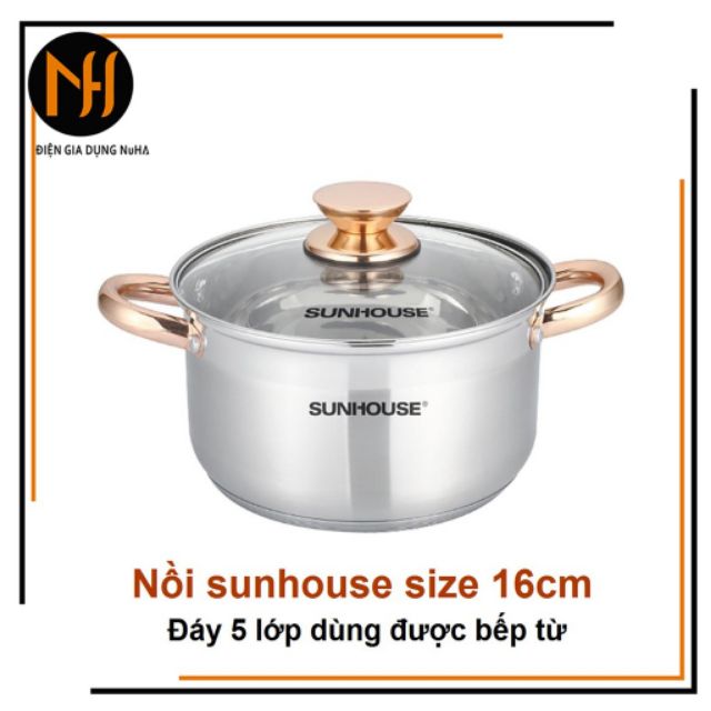 NỒI 5VĐASYVSUNHOUSE Size 16 cm