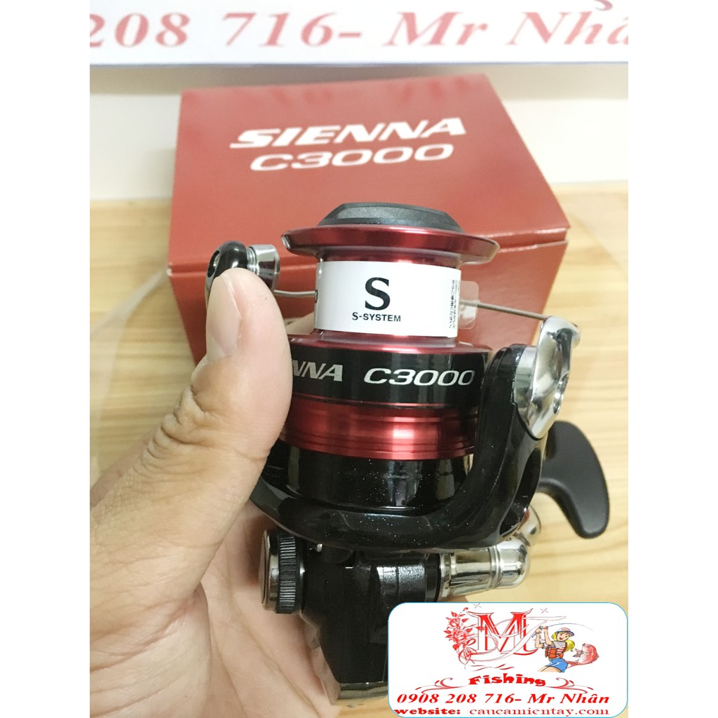 Máy Câu Đứng Shimano Sienna C3000 Năm 2019