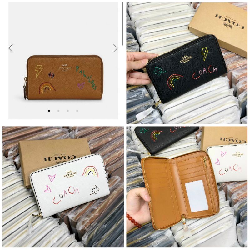 💥Ví Coach Phone Da thật💥Rẻ vô địch