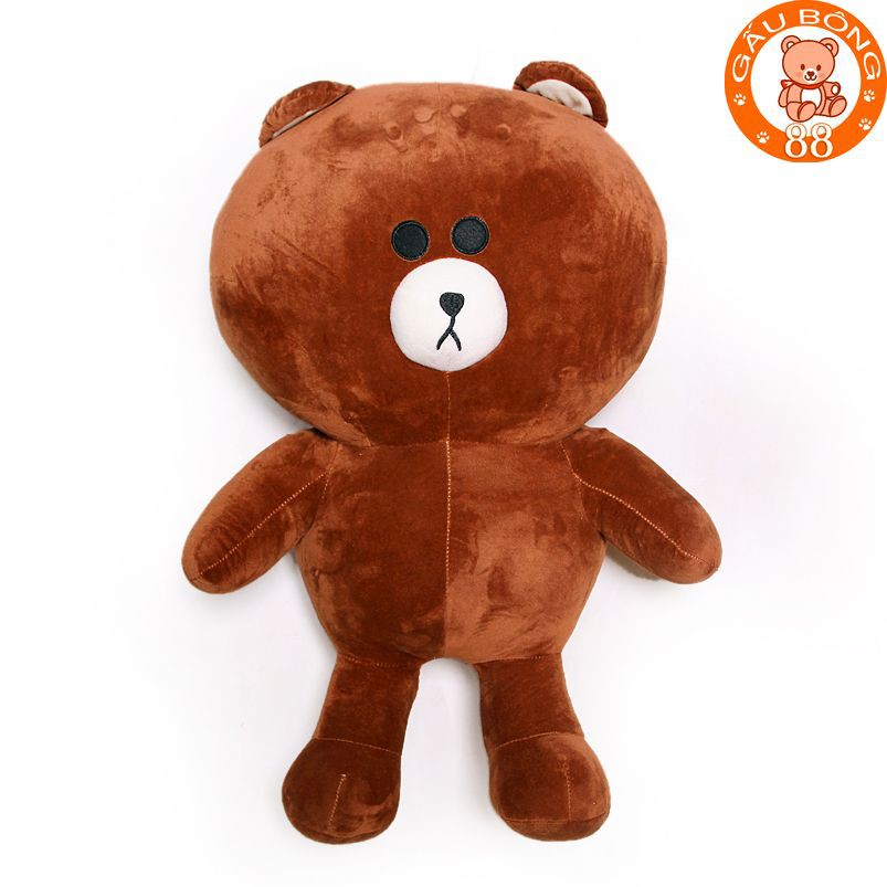 Gấu bông brown cao cấp khổ vải 1M2