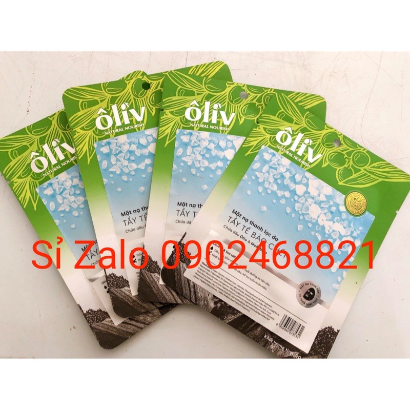 Mặt nạ dưỡng trắng cấp ẩm trái cây Oliv