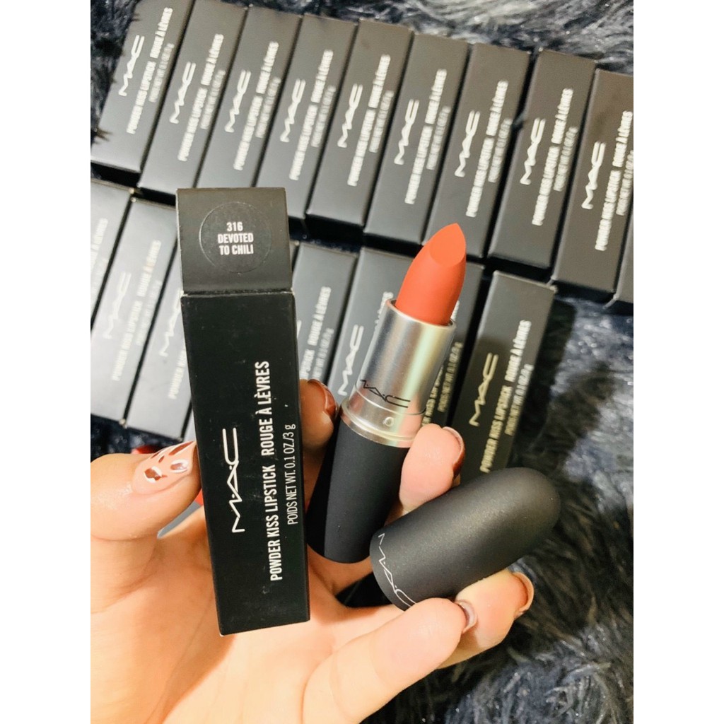 Son MAC Chính Hãng, Matte, Rettro Matte, Powder Kiss có bill bao check | BigBuy360 - bigbuy360.vn