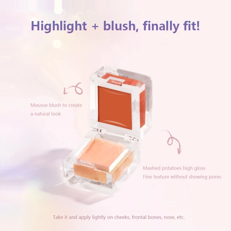 [Hàng mới về] Phấn má hồng MAGIC CASA tạo khối trang điểm bắt sáng thời trang