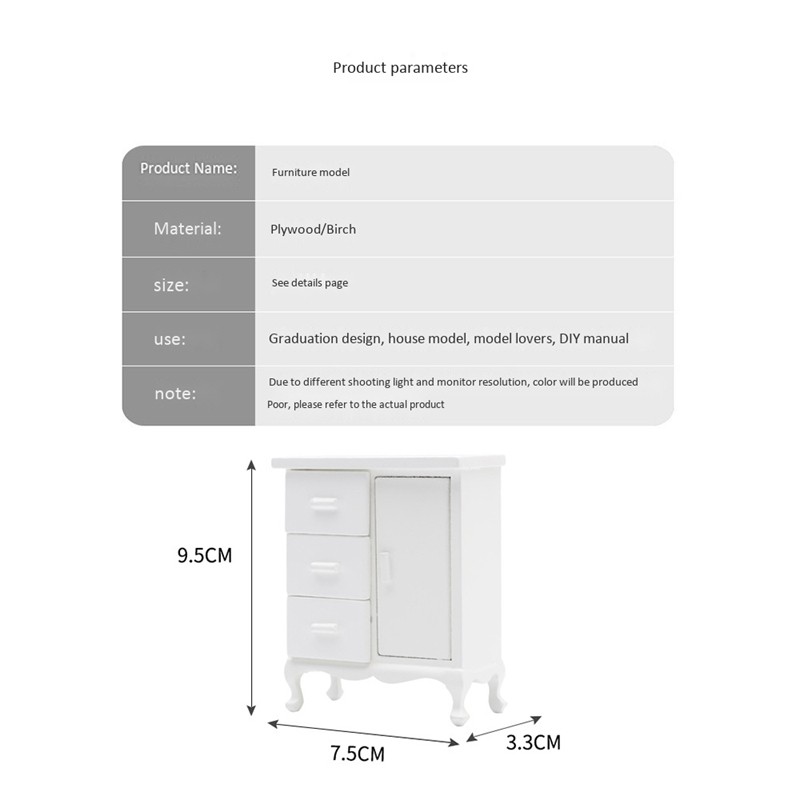 Phụ Kiện Trang Trí Nhà Búp Bê Tỉ Lệ 1: 12