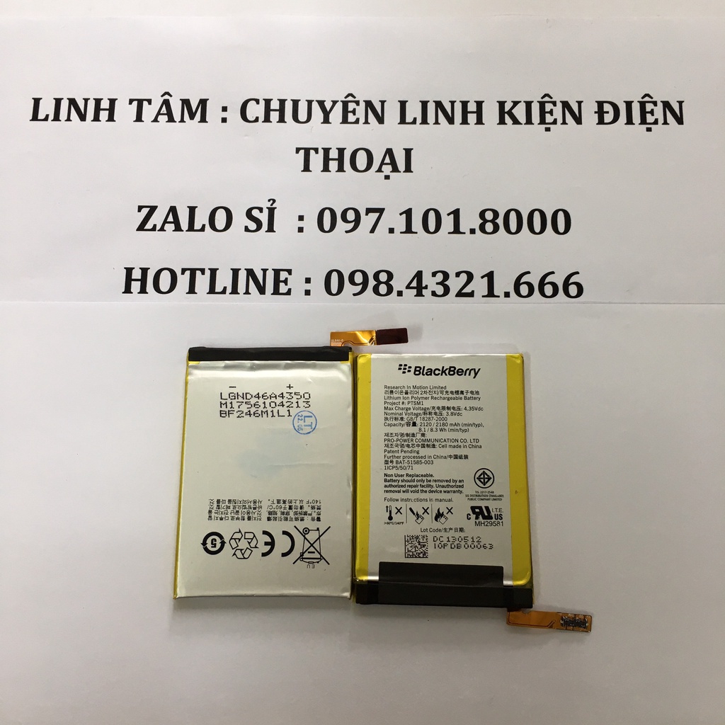 Pin Blackberry Q5 - 2180mAh