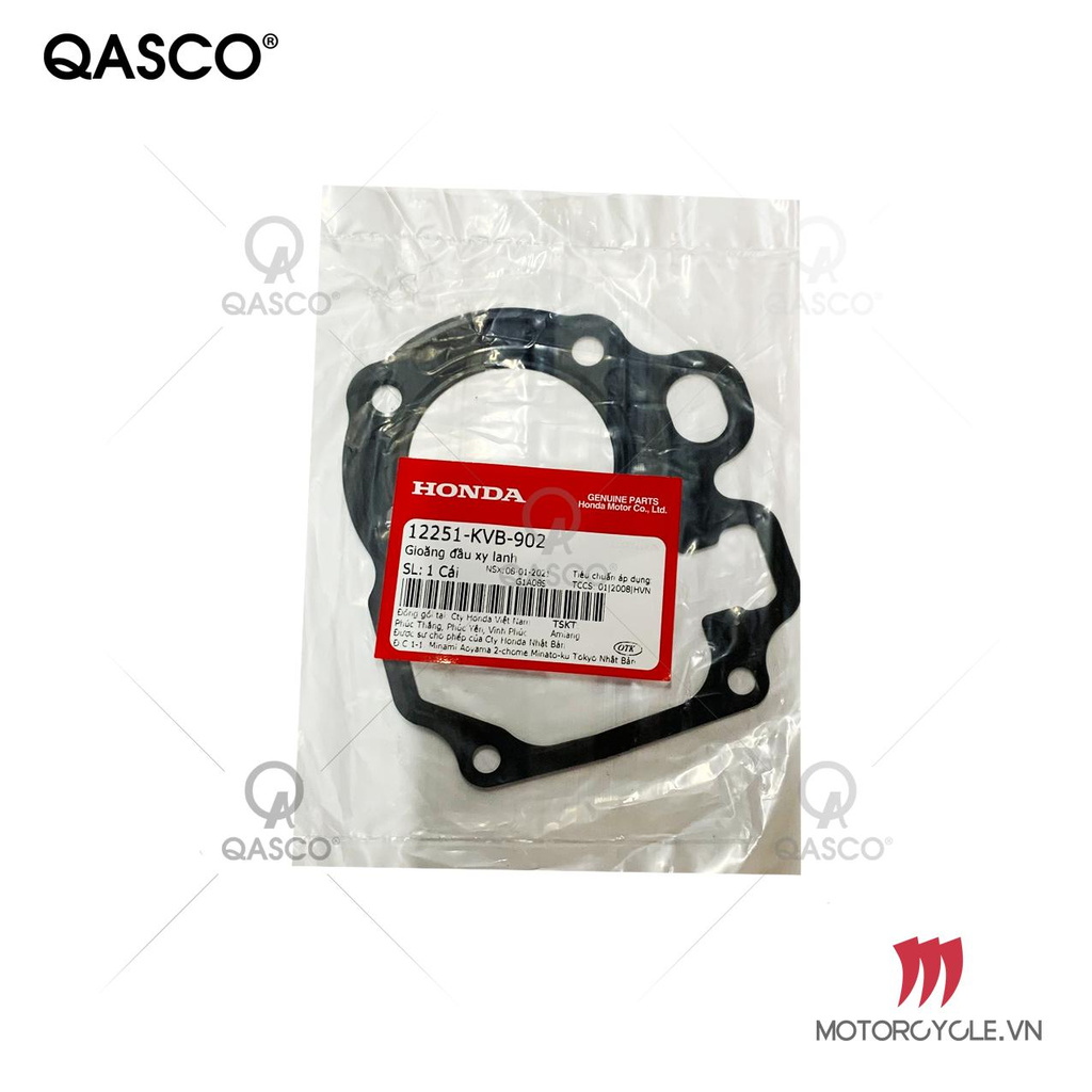 12251-KVB-902 | Gioăng đầu xy lanh AIR BLADE 110 / CLICK | GASKET, CYLINDER HEAD (CHÍNH HÃNG HONDA)