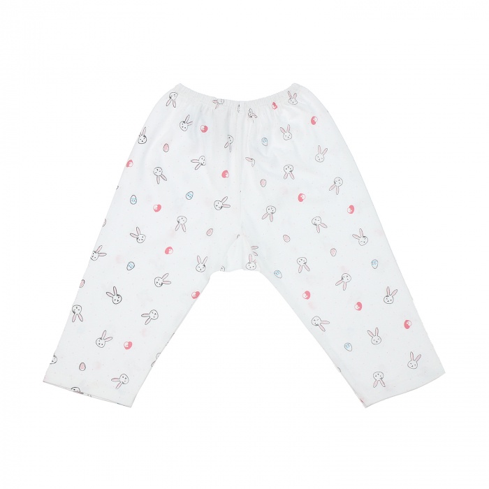 Quần dài sơ sinh Kiza in hình Thỏ