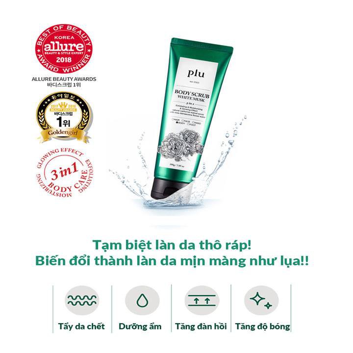 [MEDIHEAL VN] PLU Body Scrub 200G - Tẩy Tế Bào Chết Toàn Thân Tinh Chất Thiên Nhiên