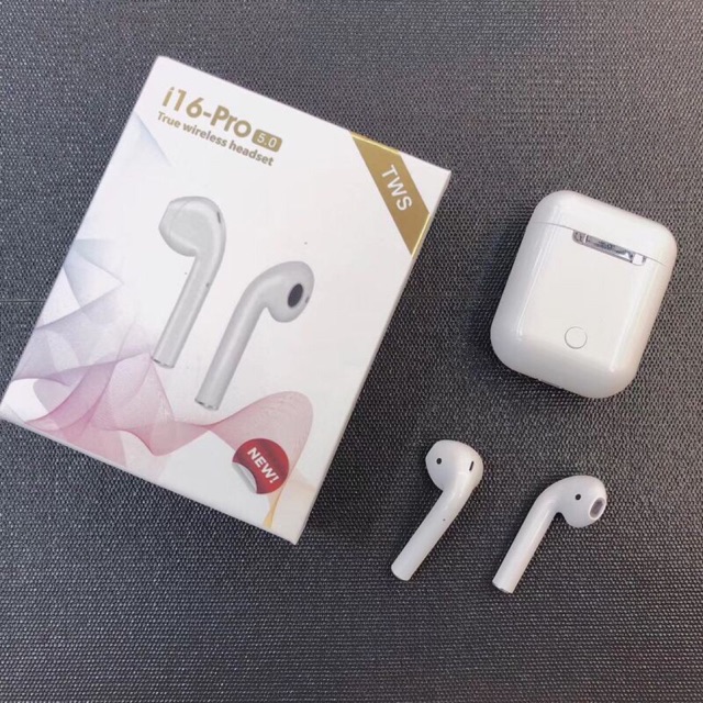 Tai nghe bluetooth i16 pro Tws Airpod- Tai nghe không dây có cảm biến vân tay như tai nghe airpod- tai nghe giá rẻ tốt