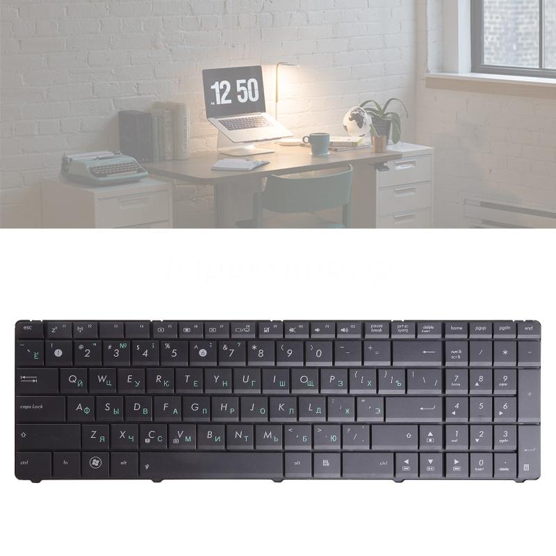 Bàn Phím Máy Tính Màu Đen Kiểu Nga Dành Cho ASUS- X53 X54H K53 A53 N53 N60 N61 N71