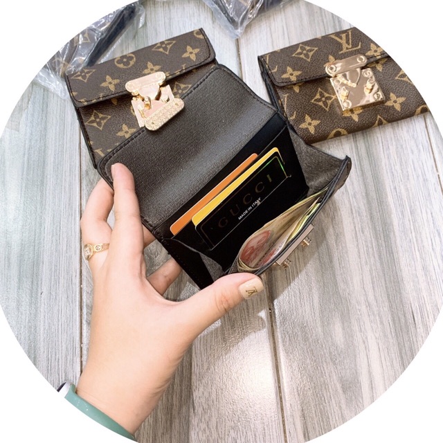 [Mã FAMAYWA2 giảm 10k đơn từ 50k] Ví cầm tay nữ full box ẢNH THẬT SHOP CHỤP | BigBuy360 - bigbuy360.vn