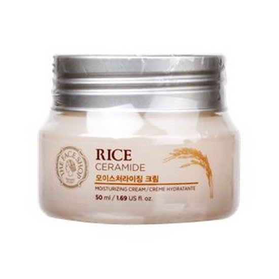 Kem Dưỡng Ẩm Sáng Da Gạo The Face Shop Rice & Ceramide Moisture Cream - 50ml