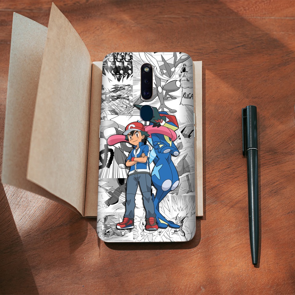 Miếng Dán Skin Điện Thoại In Hình Pokemon Dán Lưng Greninja Cho Iphone 7/ 8/ X/ XS/ 11/ 11 Pro Max Và Dòng Máy Android