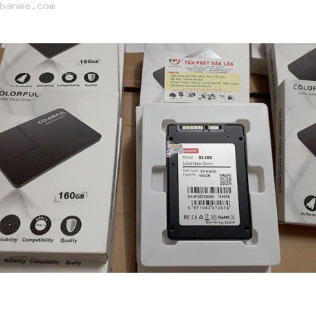Ổ cứng SSD 160GB Colorful 2.5 inch SATA NWH Phân phối - bảo hành 3 năm | BigBuy360 - bigbuy360.vn