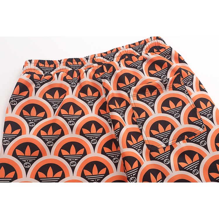 G &amp; U - - - Quần Short In logo Cỏ Ba Lá Cổ Điển Thời Trang Bắt Mắt Giản Dị