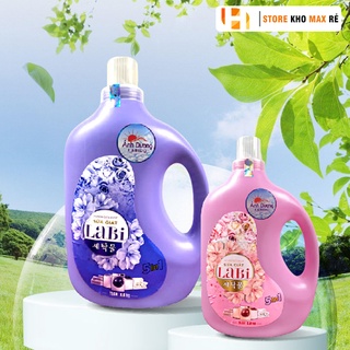 Combo 2 nước giặt công nghệ nhật bản labi - thơm ngát & mềm vải can 3,6l