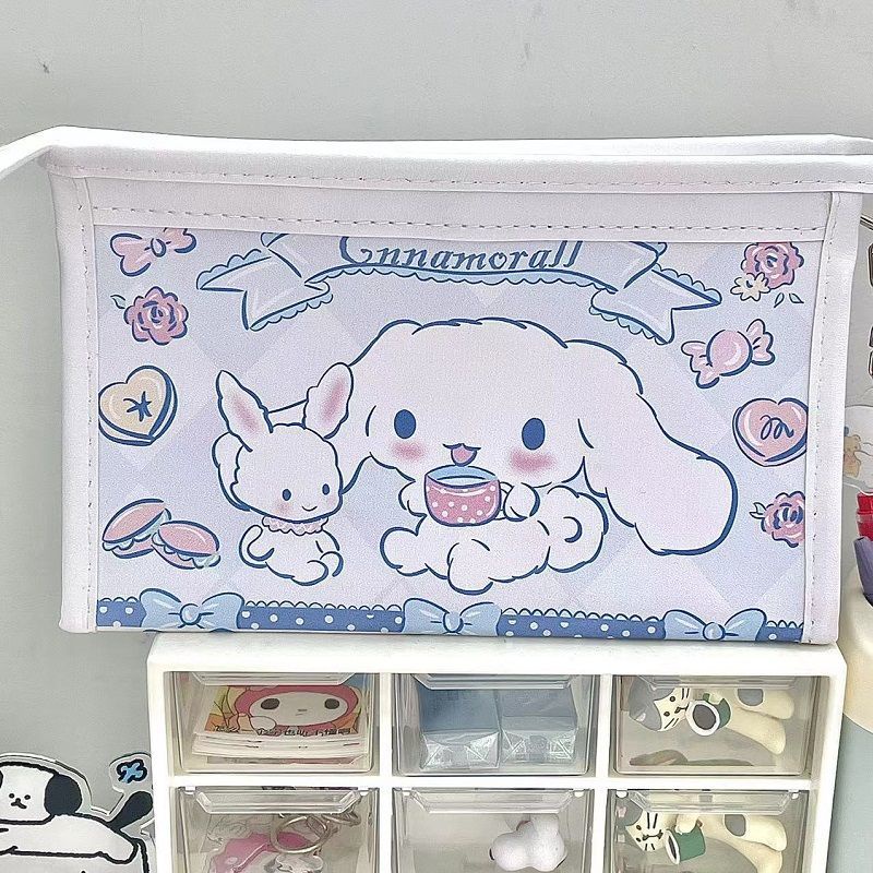 Túi Đựng Bút Chì Sức Chứa Lớn Họa Tiết Hoạt Hình Sanrio Cinnamon Dog Kuromi