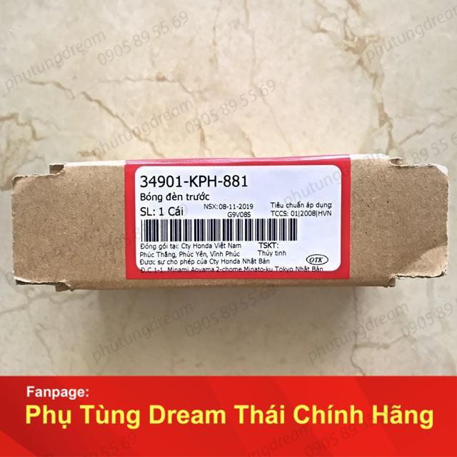 [PTD] -  Bòng đèn trước - xe dream - Honda chính hãng