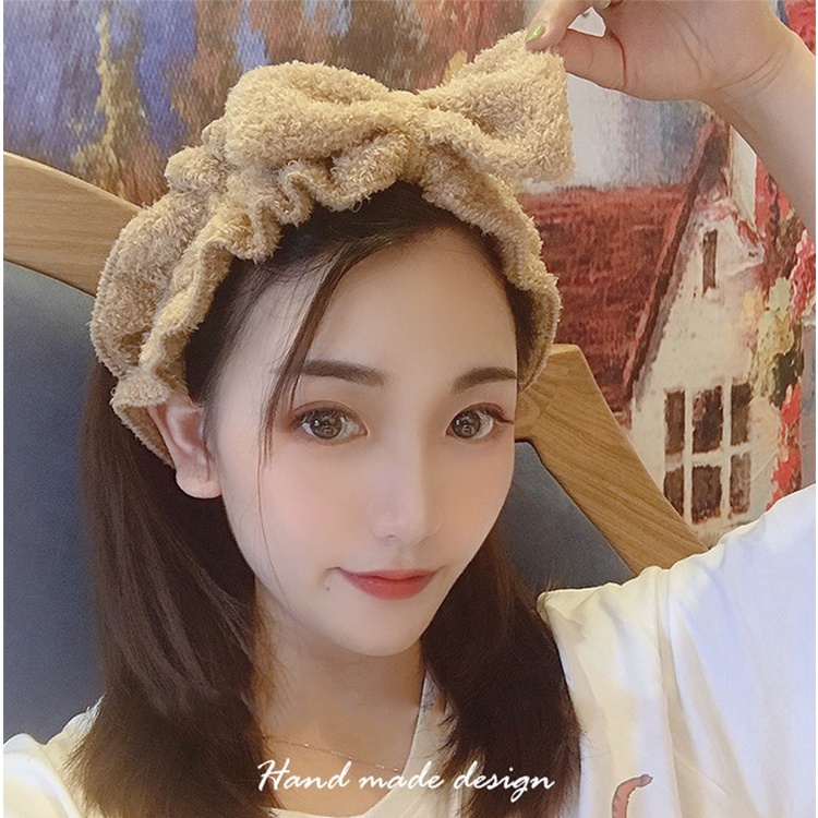 Băng Đô Thời Trang Nơ Bèo Tiểu Thư 299 Siêu Dễ Thương Phong Cách Ulzzang - Hazo