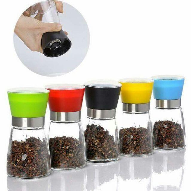 Lọ xay tiêu thủy tinh - HV Store SZ273