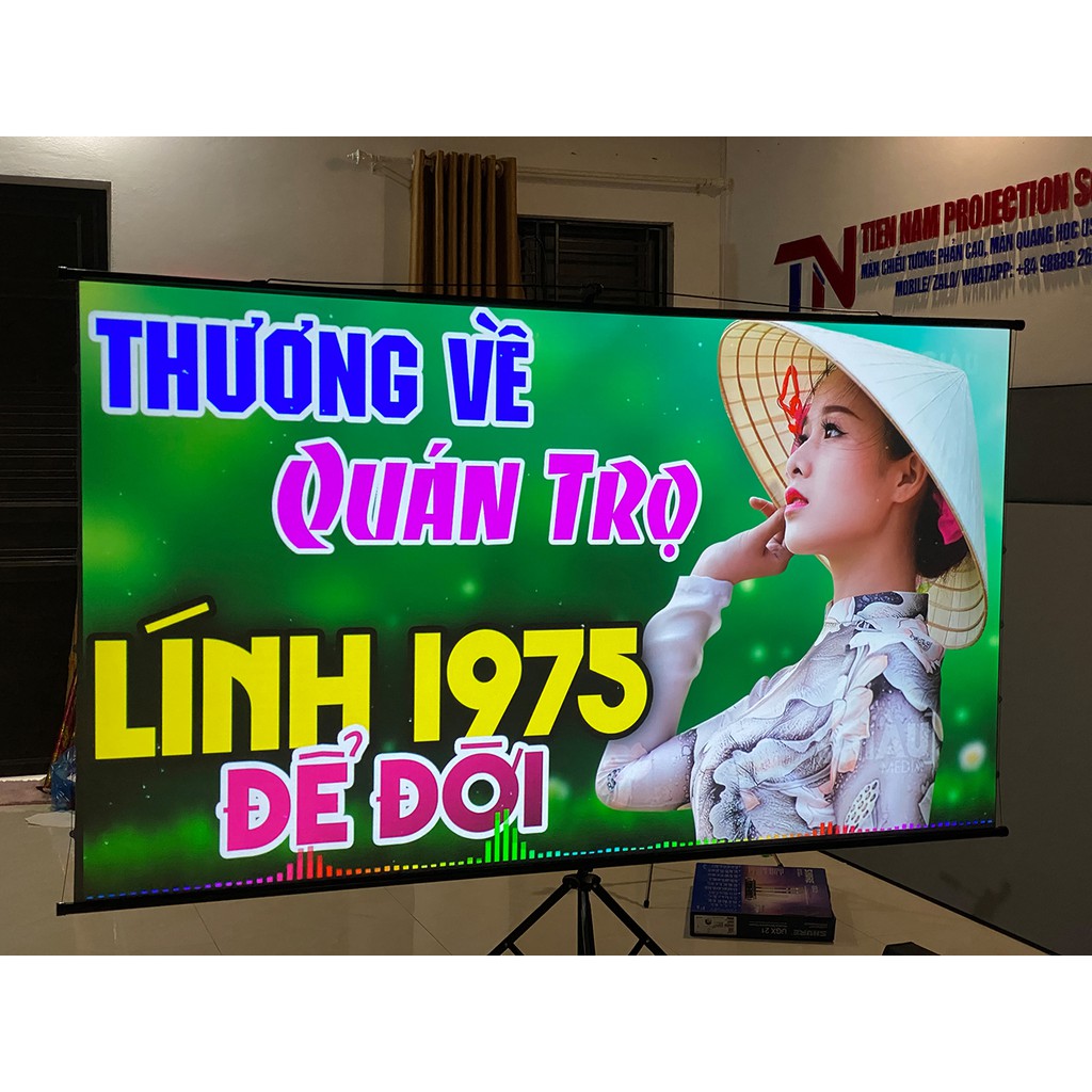 110" - Màn chiếu 3 chân Tiến Nam V6+