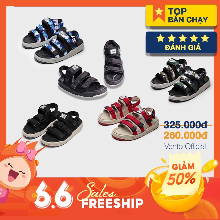 GIÀY SANDAL VENTO CHÍNH HÃNG 1001 [ẢNH THẬT - Full size 35-44] [GIÀY SANDAL NAM NỮ]