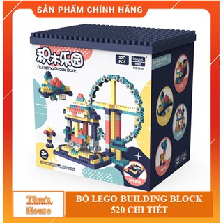 Bộ xếp hình lego 520 chi tiết cho bé