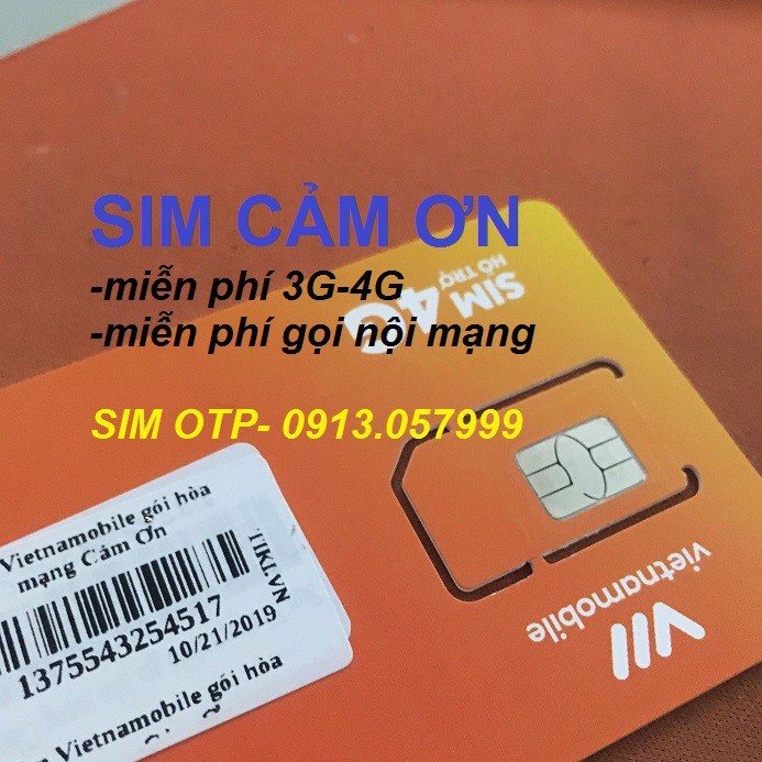 Sim 4G vietnamobile, Miễn Phí 180GB/tháng, siêu Thánh Sim mới, Sim Không Giới Hạn Data