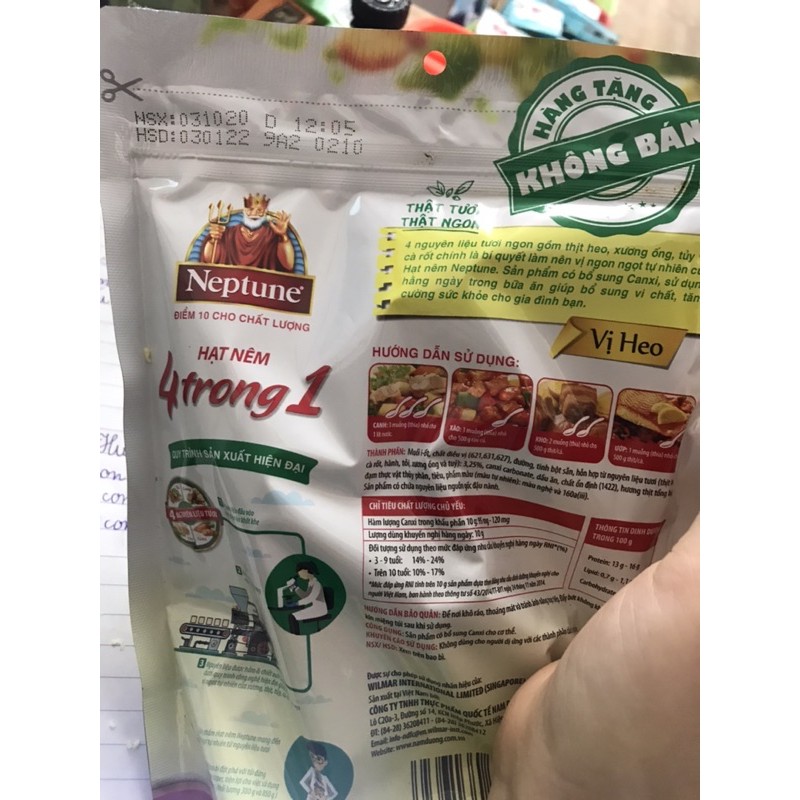 Hạt nêm Neptune sz to 350g [date mới] túi zip | BigBuy360 - bigbuy360.vn