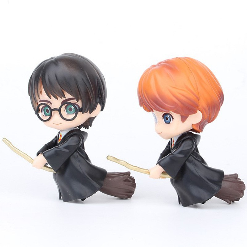 Combo 3 Mô hình chibi MINI FIGURE HARRY POTTER - RON - HERMIONE