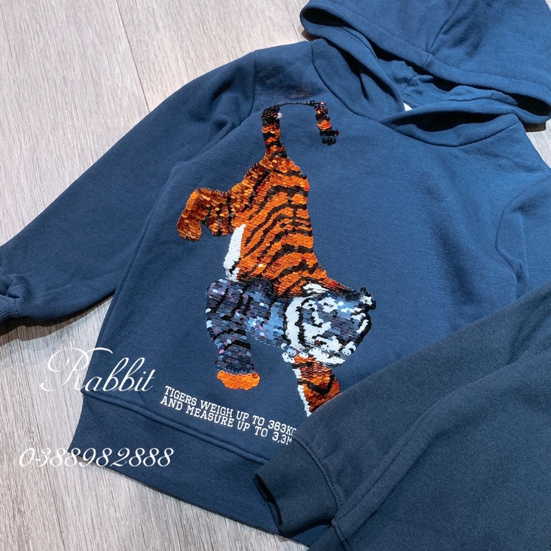 Áo nỉ vuốt lật HM