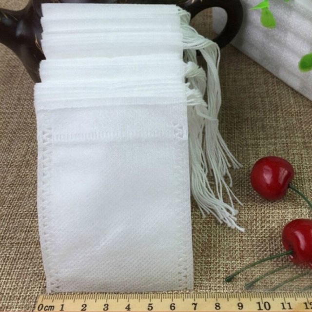 100 túi lọc trà đựng phân tán chậm cỡ 7x9cm