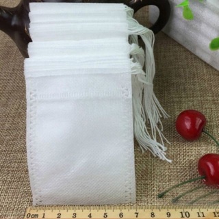 100 túi lọc trà đựng phân tán chậm cỡ 7x9cm