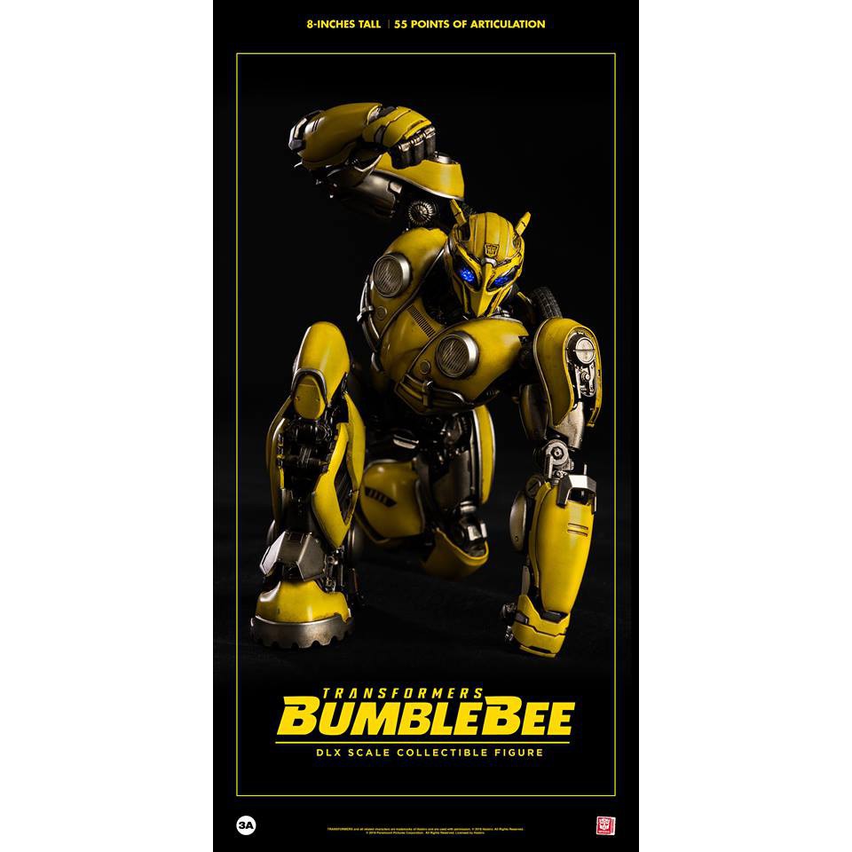 Mô hình 3A Threezero Bumble bee DLX 8-inch Bumblebee Movie 2018